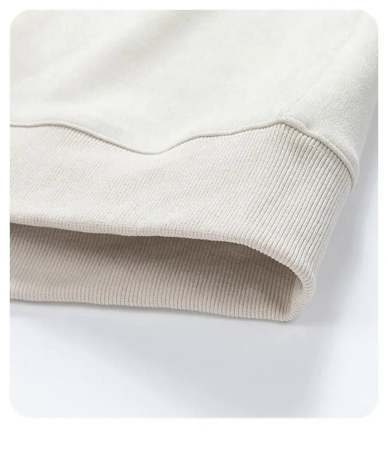 Jersey Vintage con cuello vuelto y bloques de Color para hombre, sudadera desgastada de manga larga para ropa de calle de otoño, ropa masculina